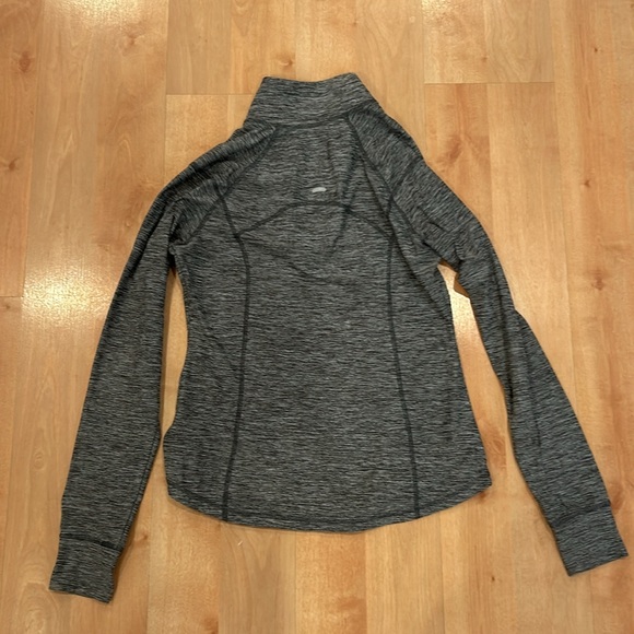 old navy activewear long sleeve gray quarter zip size small - Picture 7 of 7